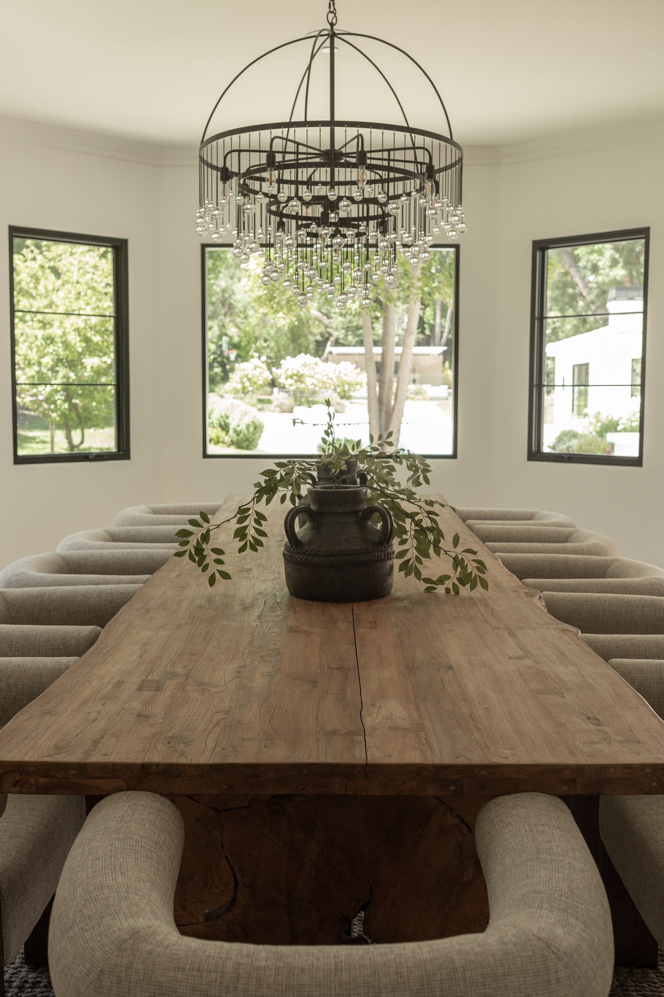Dining table, wide